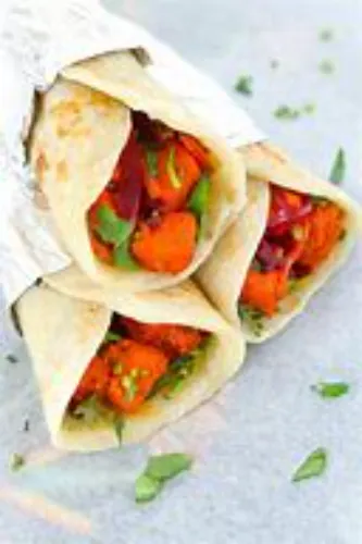 Paneer Tikka Roll